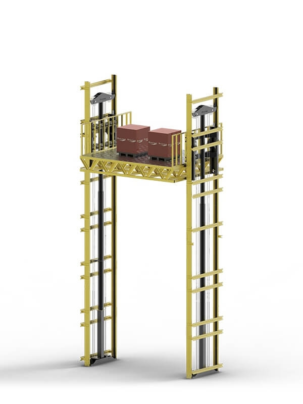 Doppelseitige hydraulische Ladeplattformen